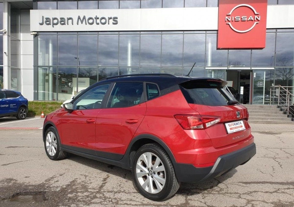 Seat Arona cena 69900 przebieg: 51548, rok produkcji 2019 z Otwock małe 254